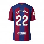 Günstige Fußballtrikots FC Barcelona Raphinha 22 Heimtrikot 2023-24 Kurzarm